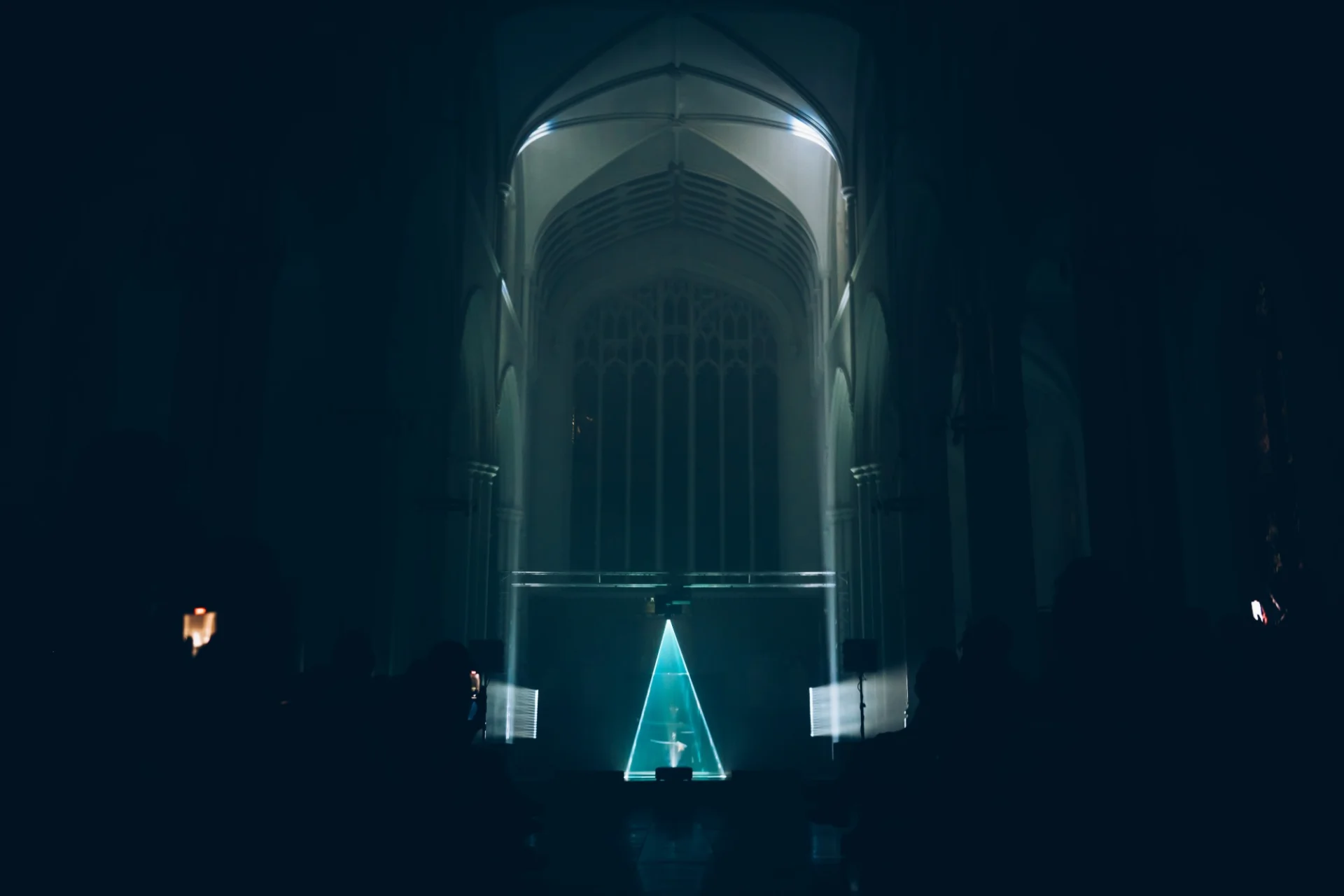 DFP live performance production \u00b7 light installation at Collaborations 1.0, London